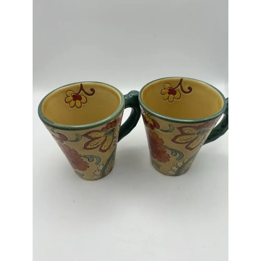 Pier One Maxera Coffee Mugs. Paisleywear